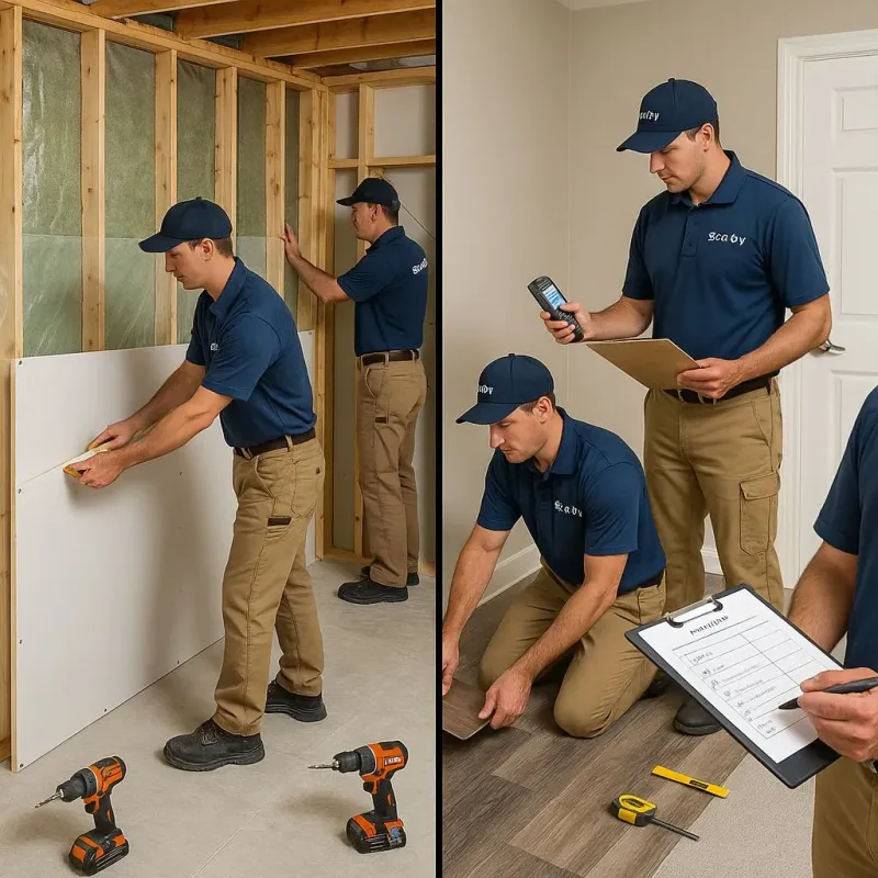 Repairs and Reconstruction process in Country Club, FL